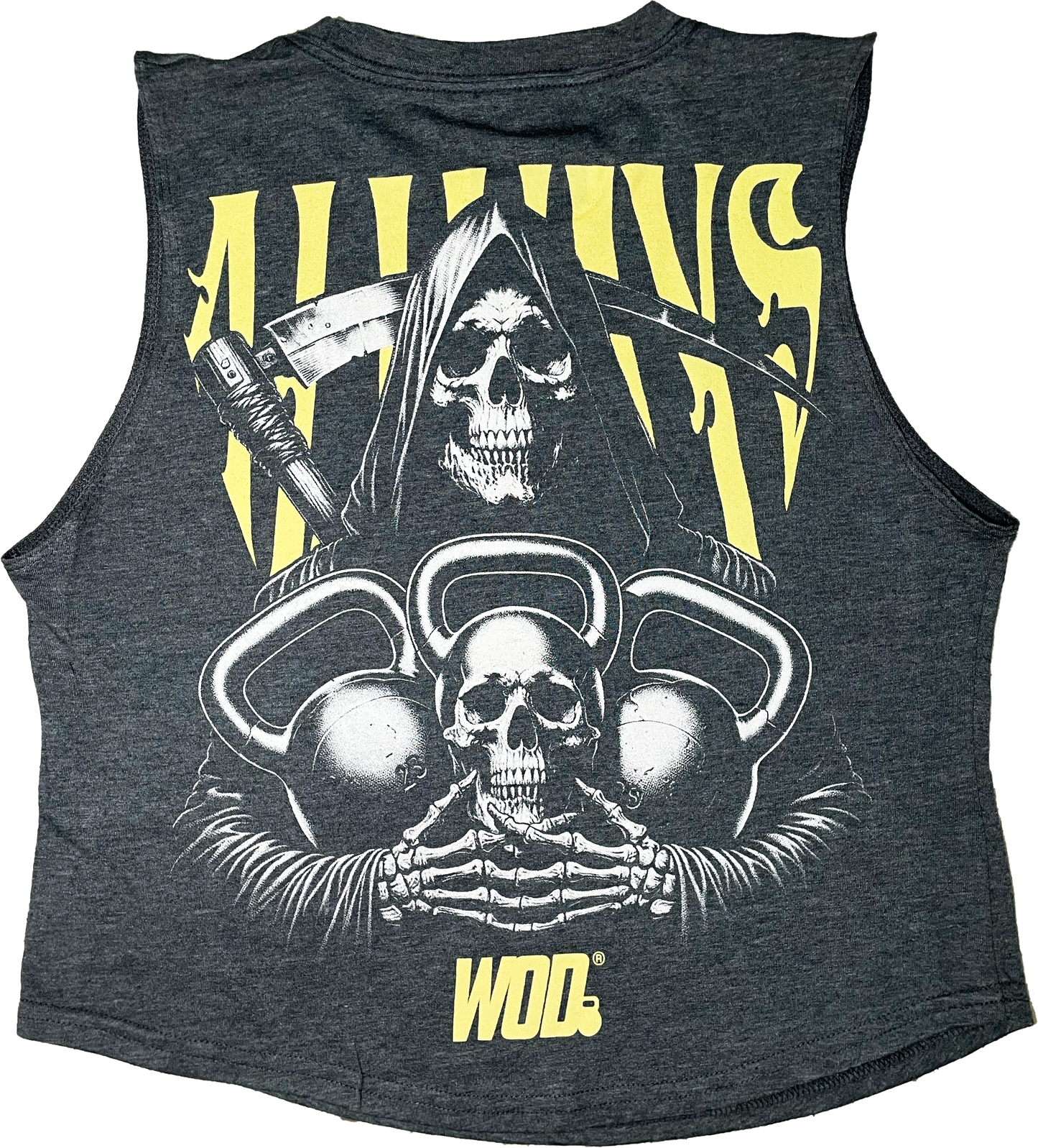 ALWAYS DEATH Playera WOD Crop