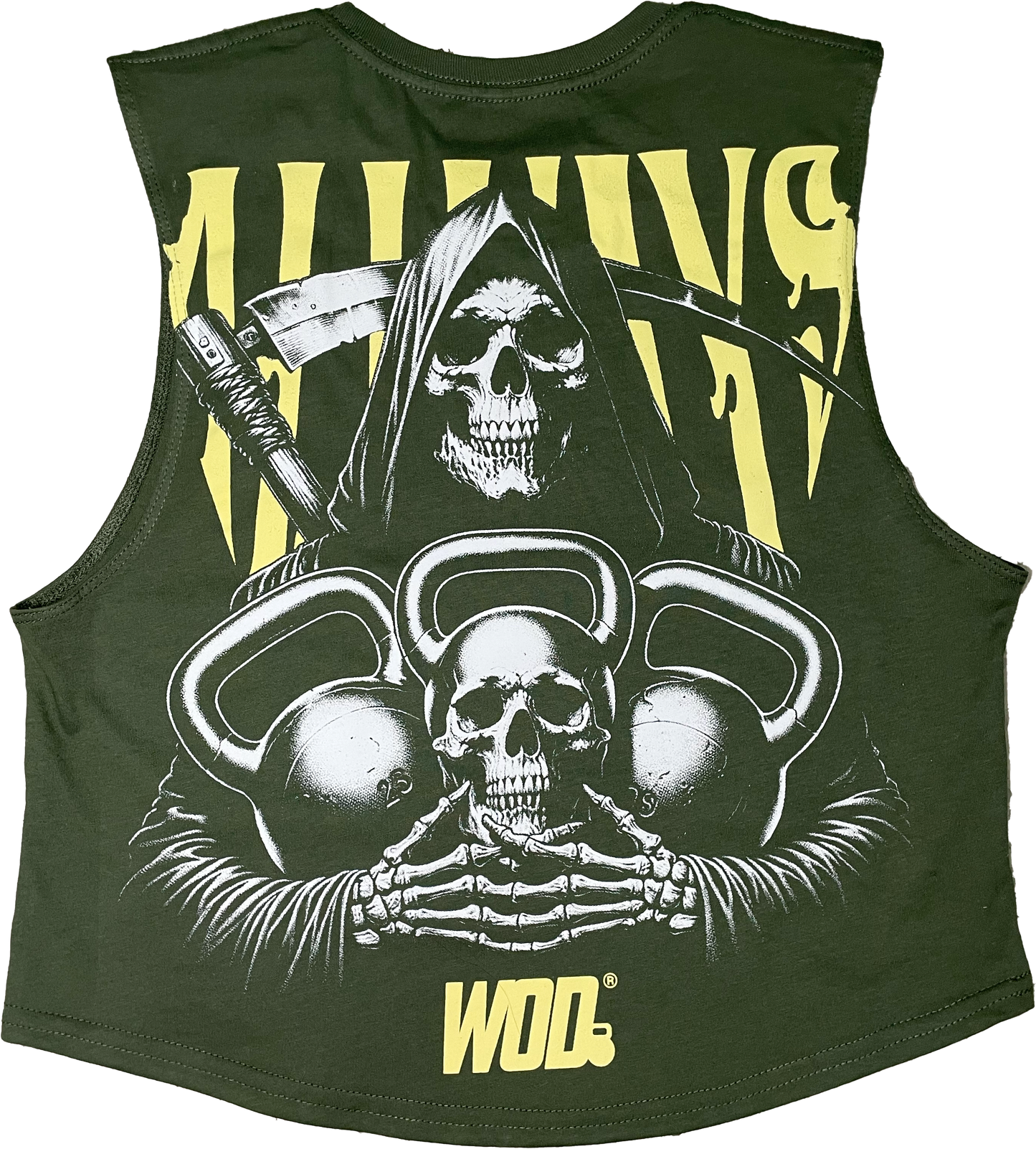 ALWAYS DEATH Playera WOD Crop