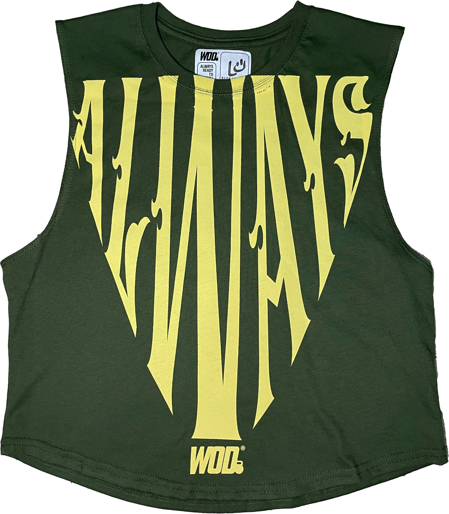 ALWAYS DEATH Playera WOD Crop