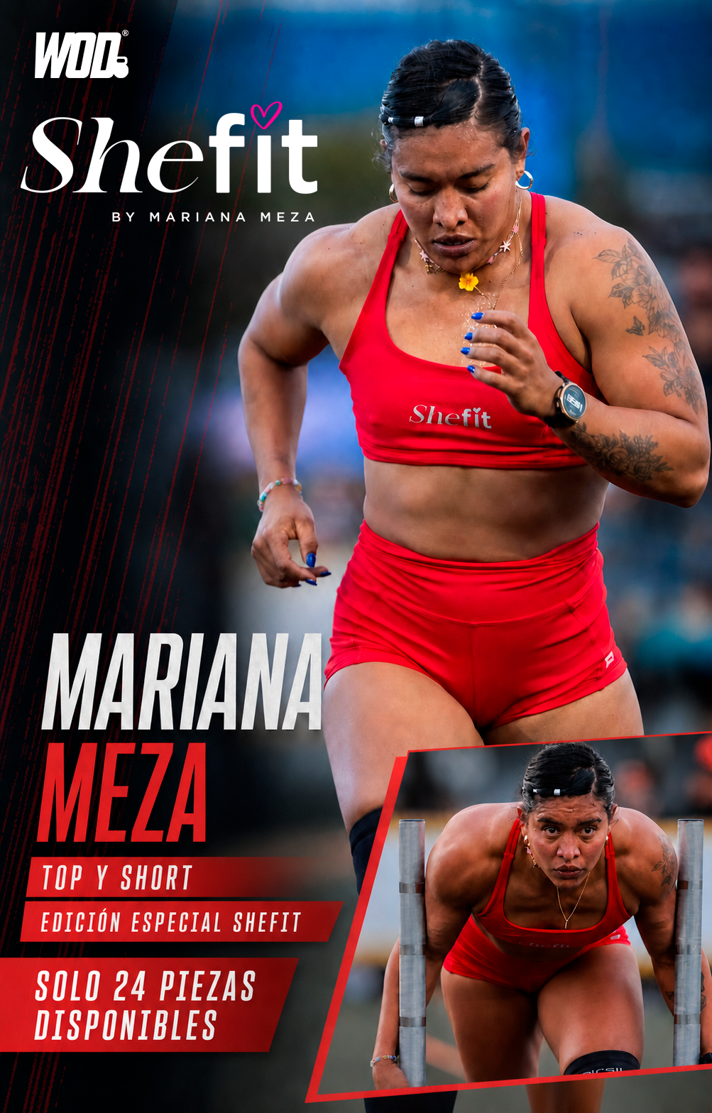Conjunto SHEFIT by Mariana Meza - Fitland Edition