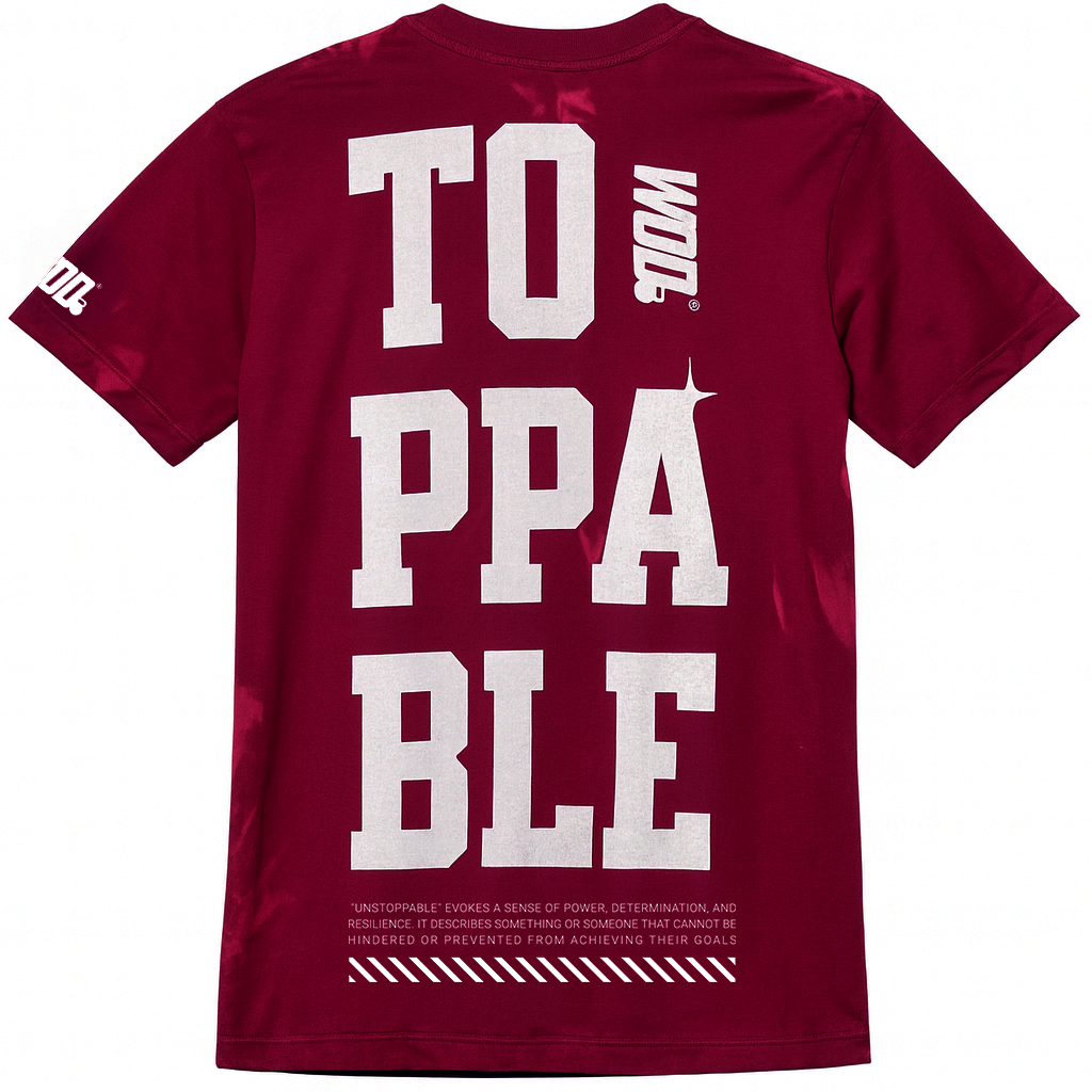 ALWAYS UNSTOPPABLE Playera WOD Básica