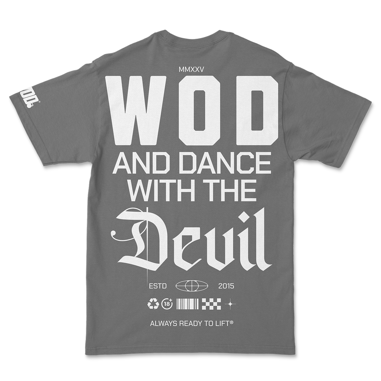 DEVIL Playera WOD Oversize