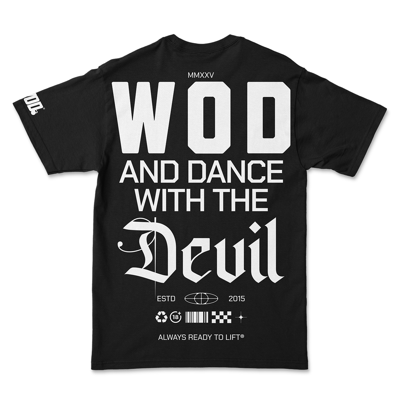 DEVIL Playera WOD Oversize