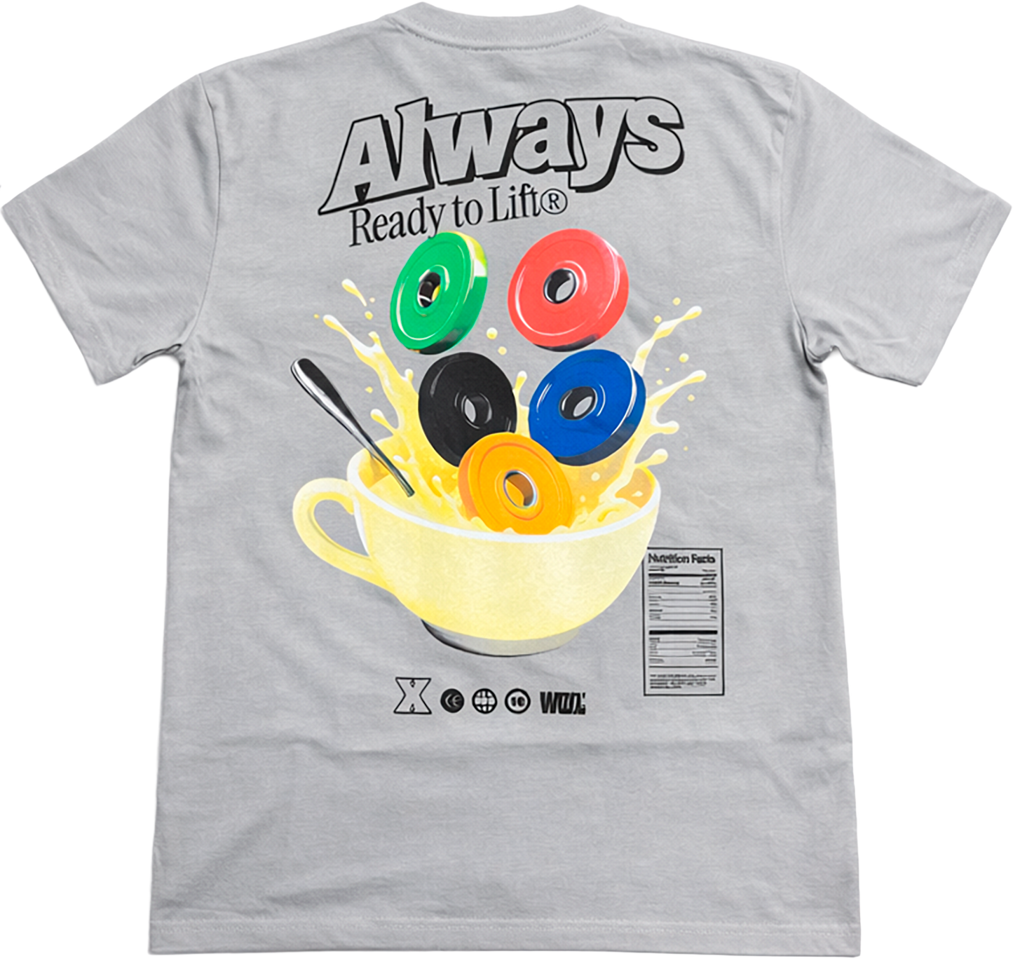 Playera Oversize Always Ready – Cereal Edition