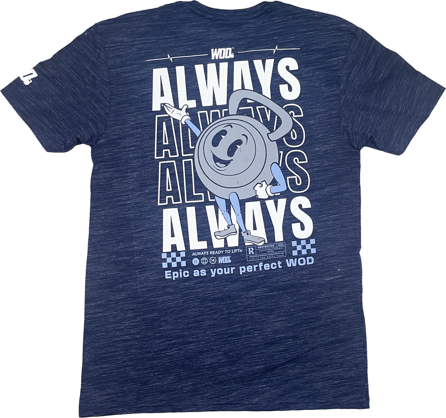 KB ALWAYS Playera WOD BÁSICO
