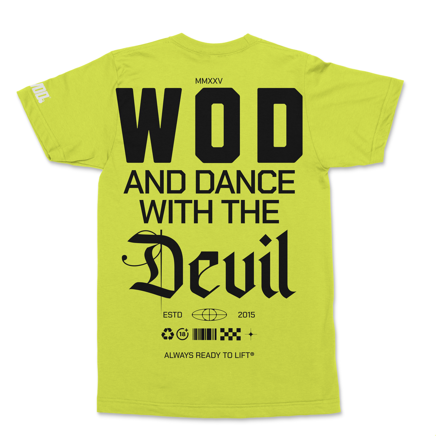 DEVIL Playera WOD Lemon