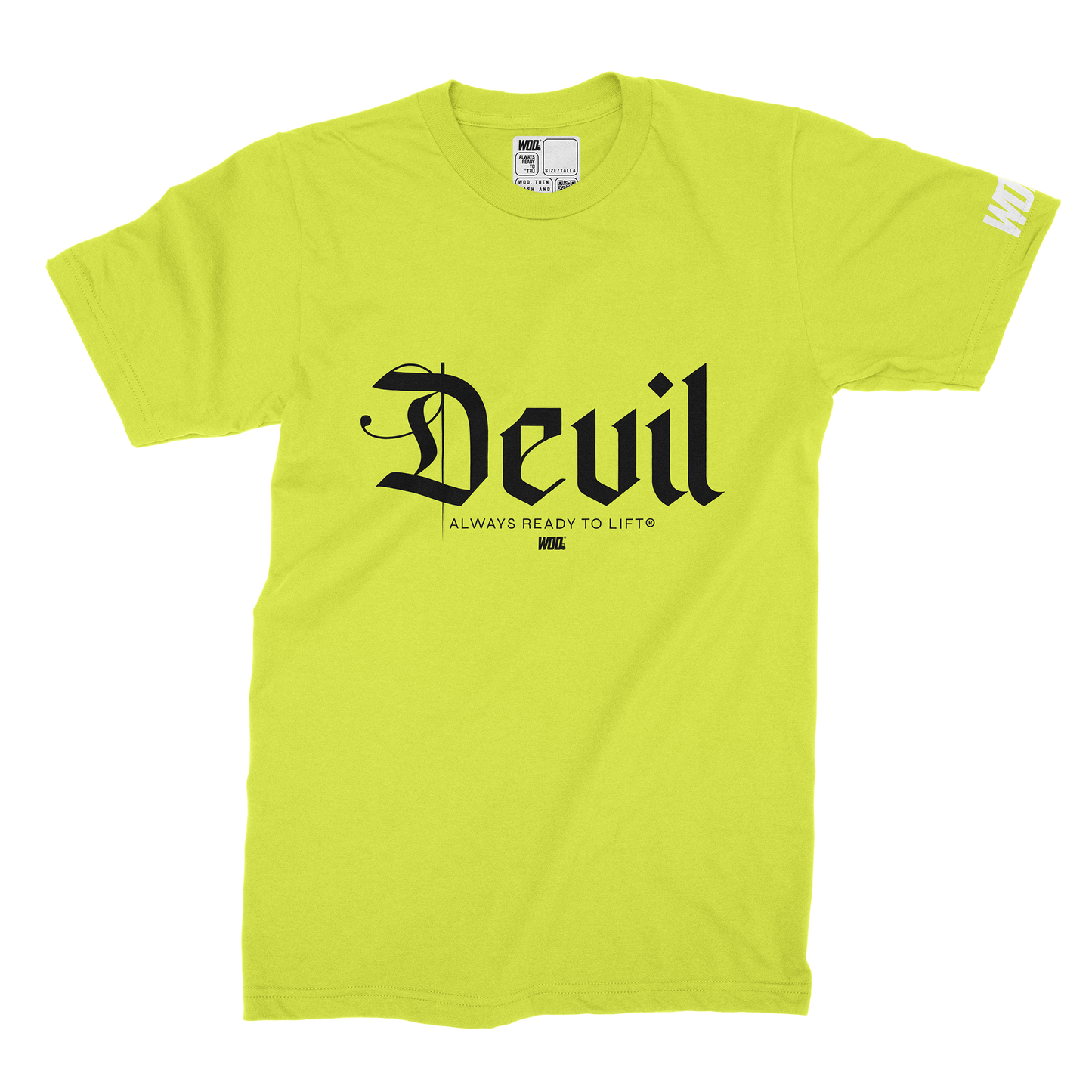 DEVIL Playera WOD Lemon