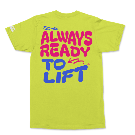 ALWAYS PUFF Playera WOD Lemon