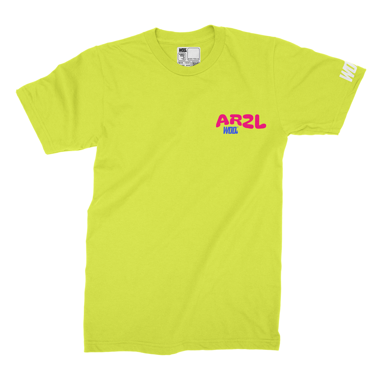 ALWAYS PUFF Playera WOD Lemon