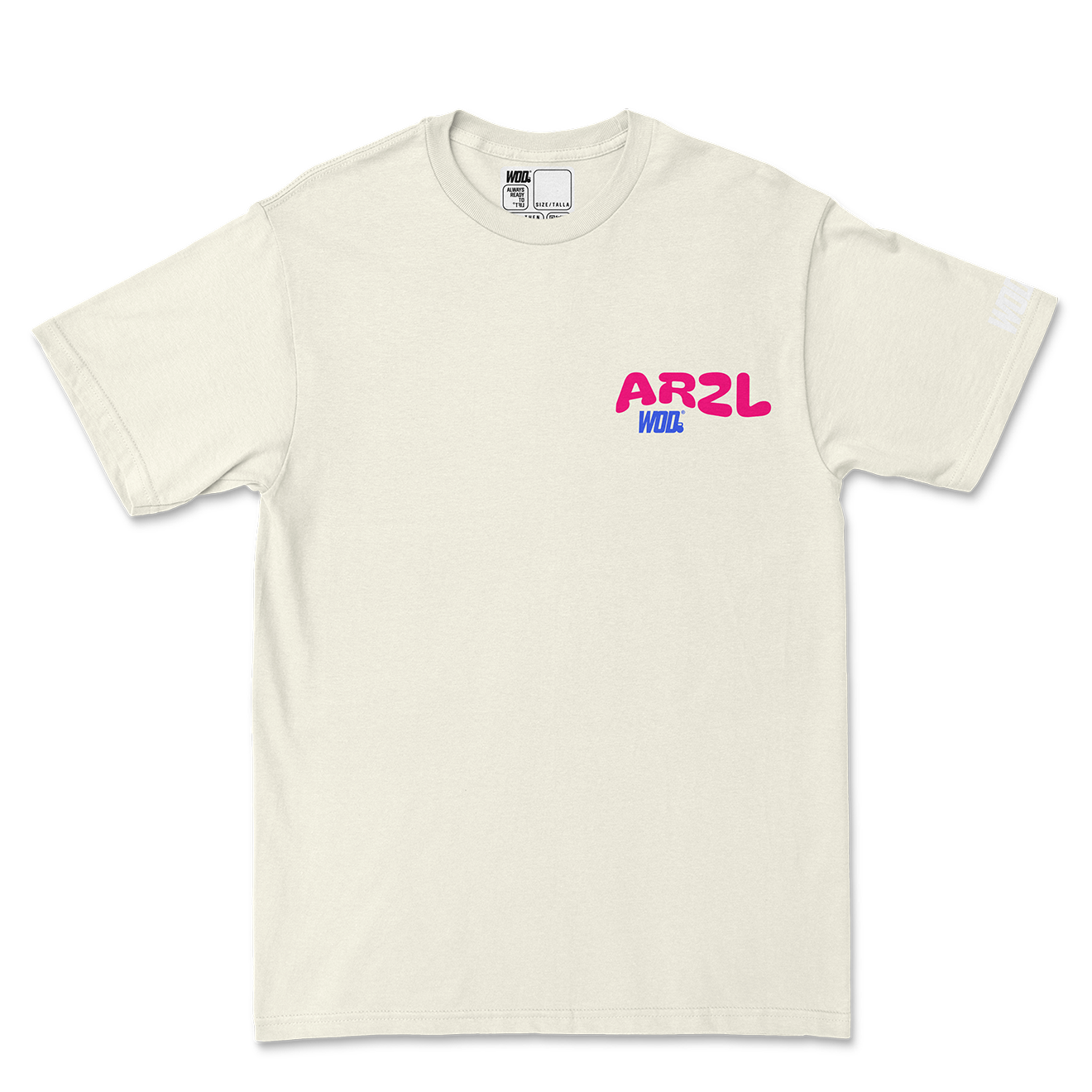ALWAYS PUFF Playera Oversize Bone