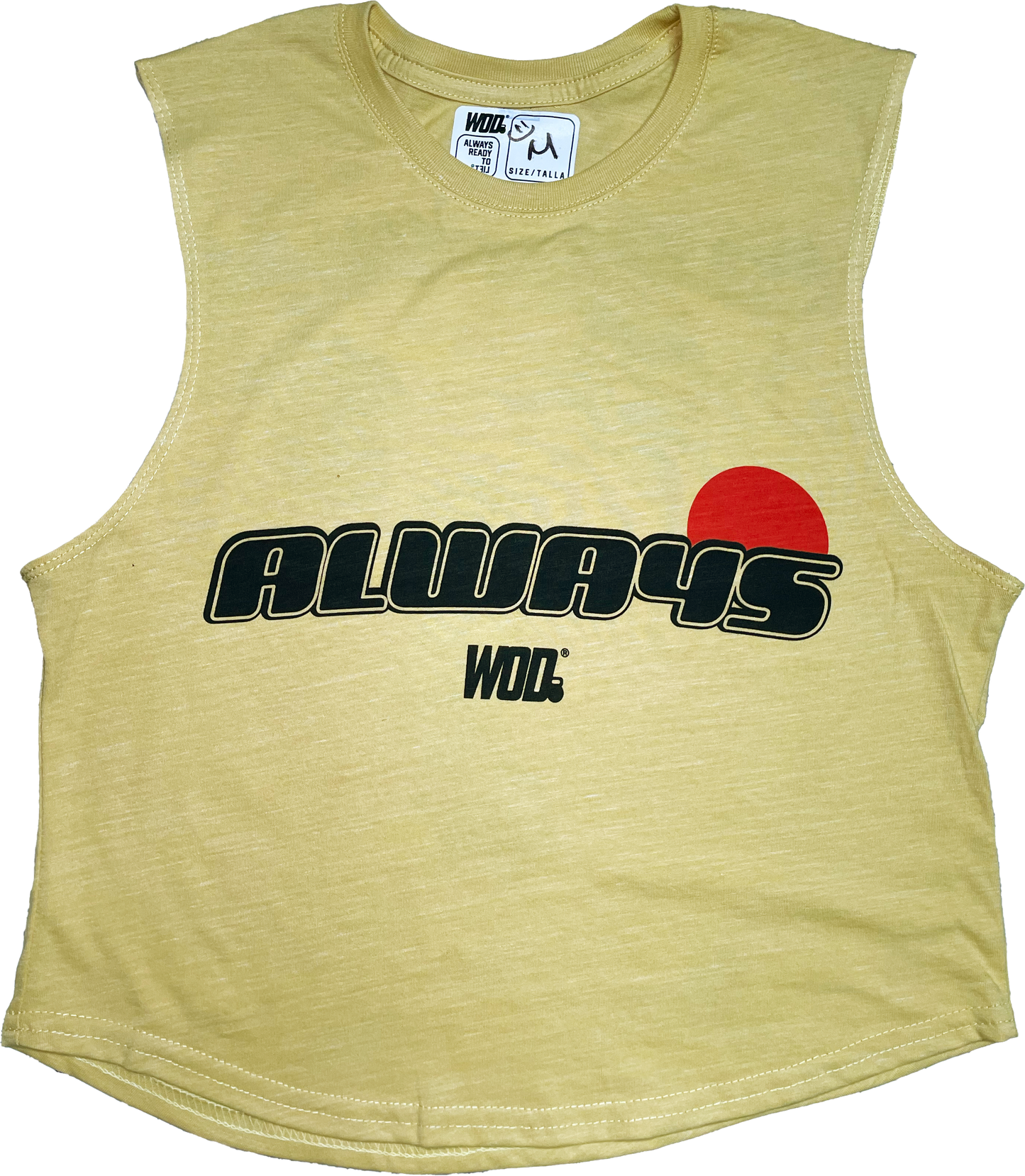 ALWAYS ANIME Playera WOD Crop