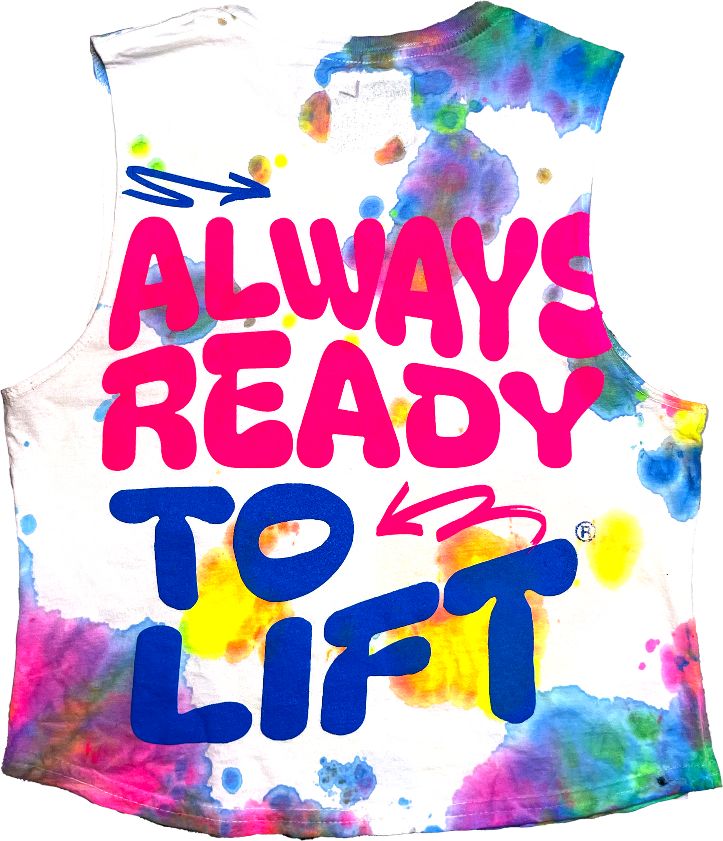 ALWAYS PUFF Playera WOD Crop