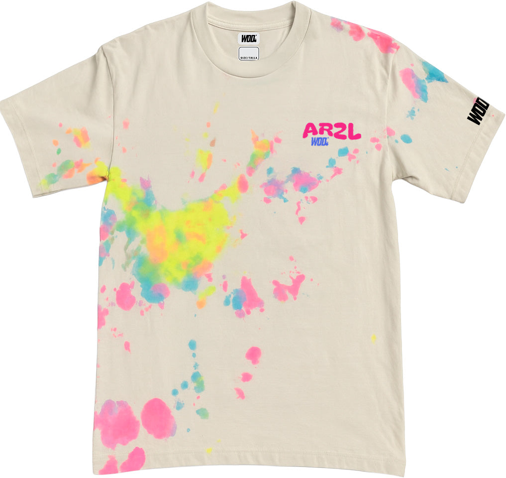 ALWAYS PUFF Playera Oversize Neon
