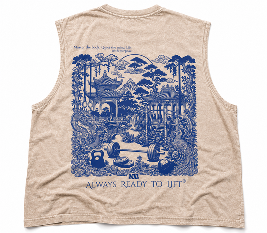 Playera Crop Tank Always Mystical Mineral Wash Herc