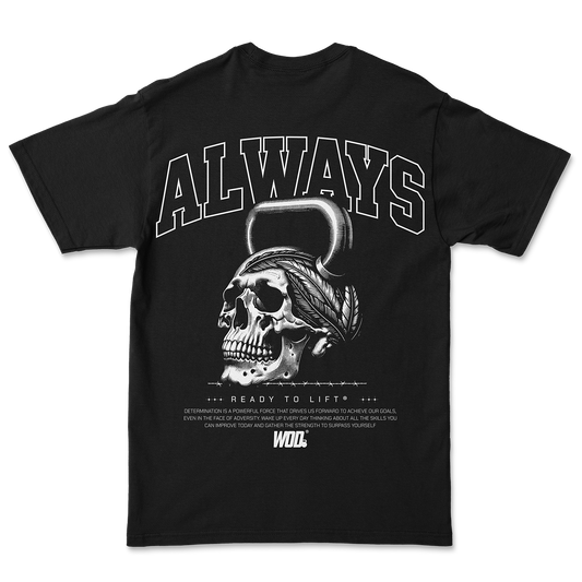 ALWAYS SKULL PLAYERA WOD OVERSIZE