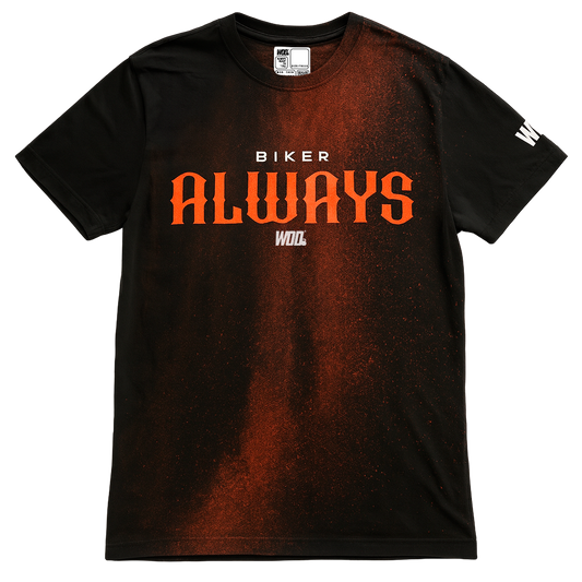 Playera WOD Biker – Black / Tye Dye