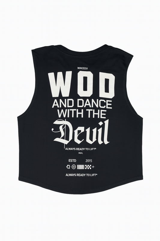 DEVIL Playera WOD Crop