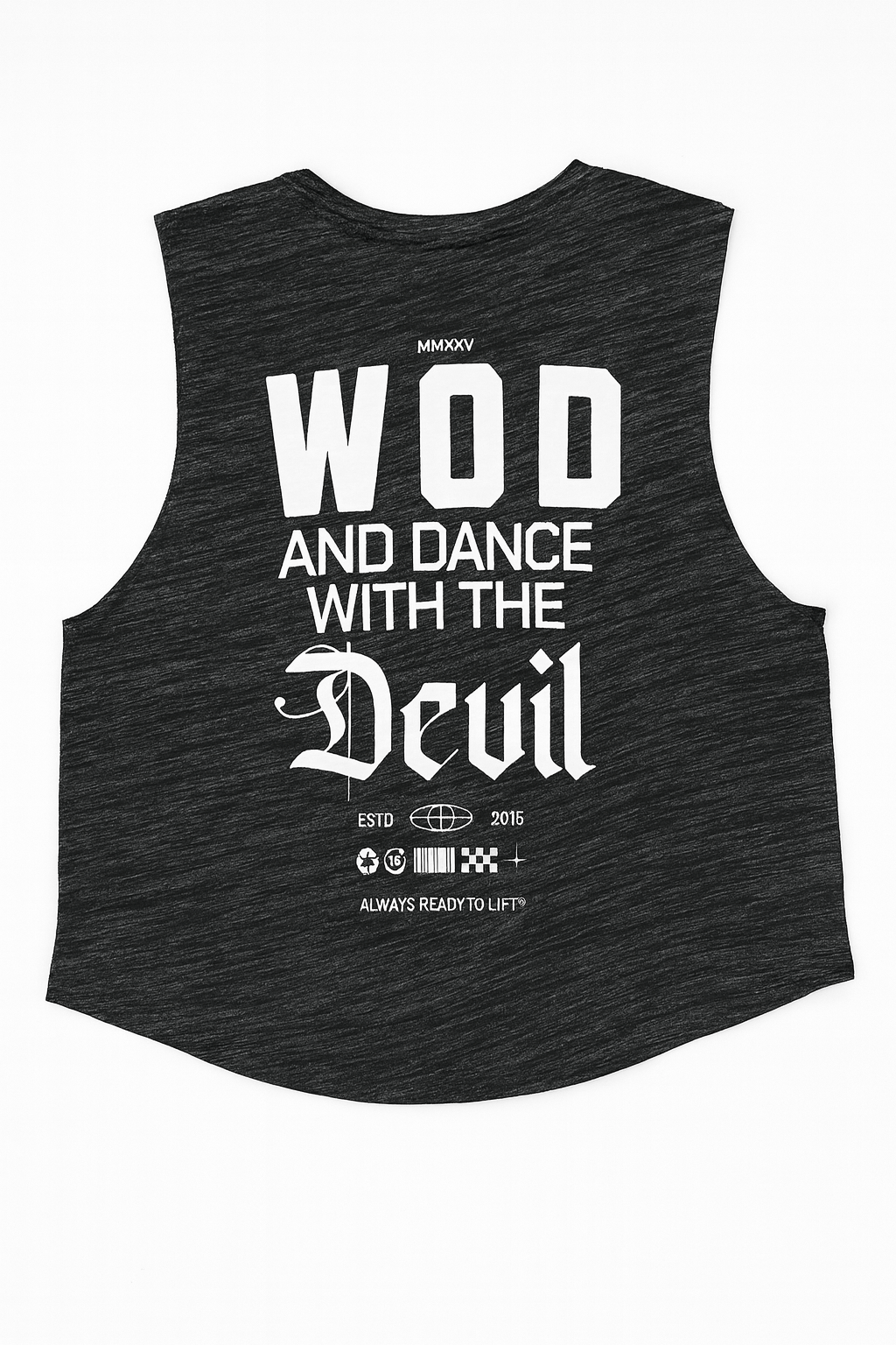 DEVIL Playera WOD Crop