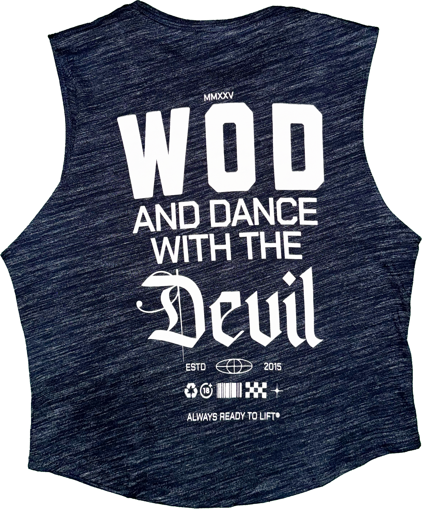 DEVIL Playera WOD Crop