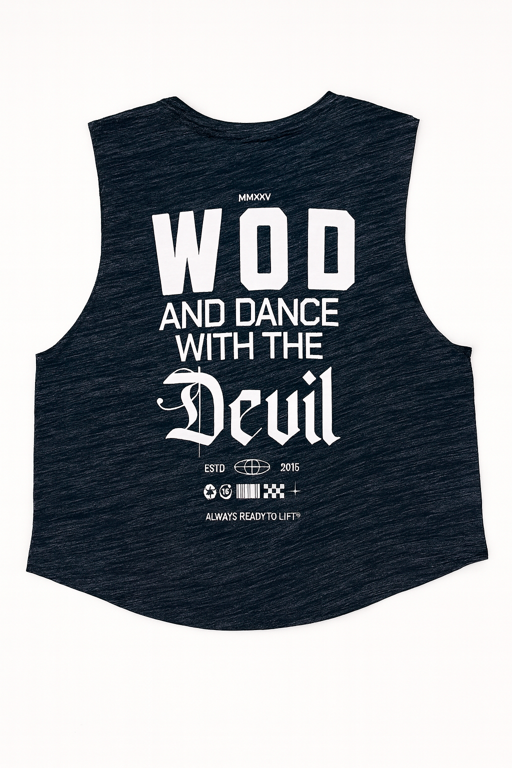DEVIL Playera WOD Crop