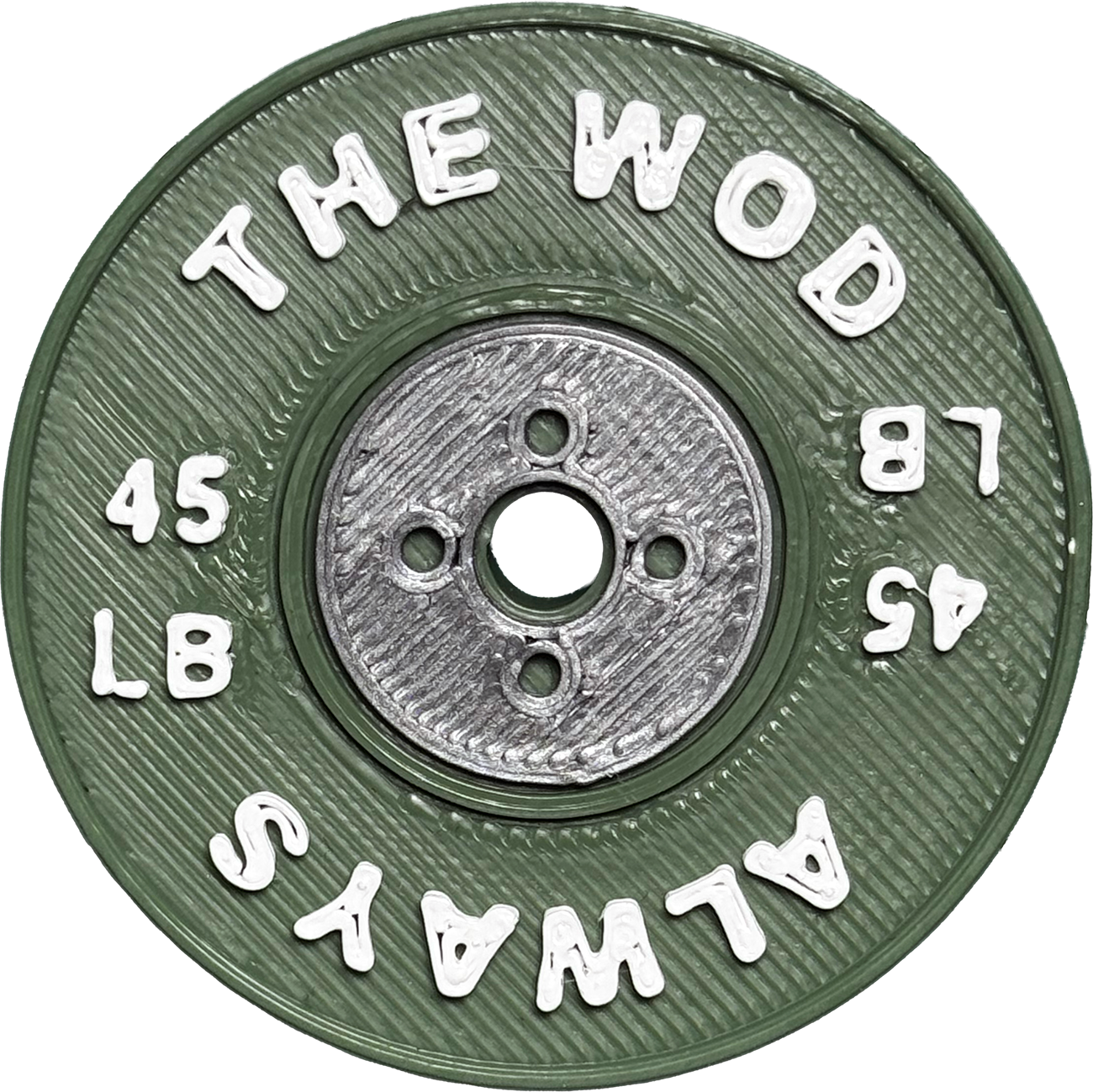 Parche WOD – Mini Disco 45LB con Velcro®