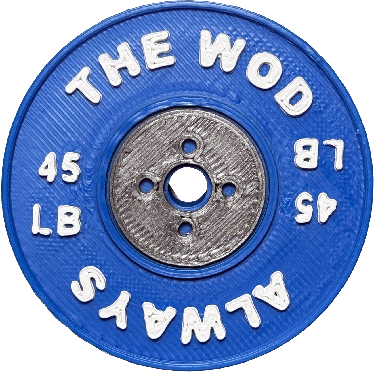 Parche WOD Mini Disco BLUE