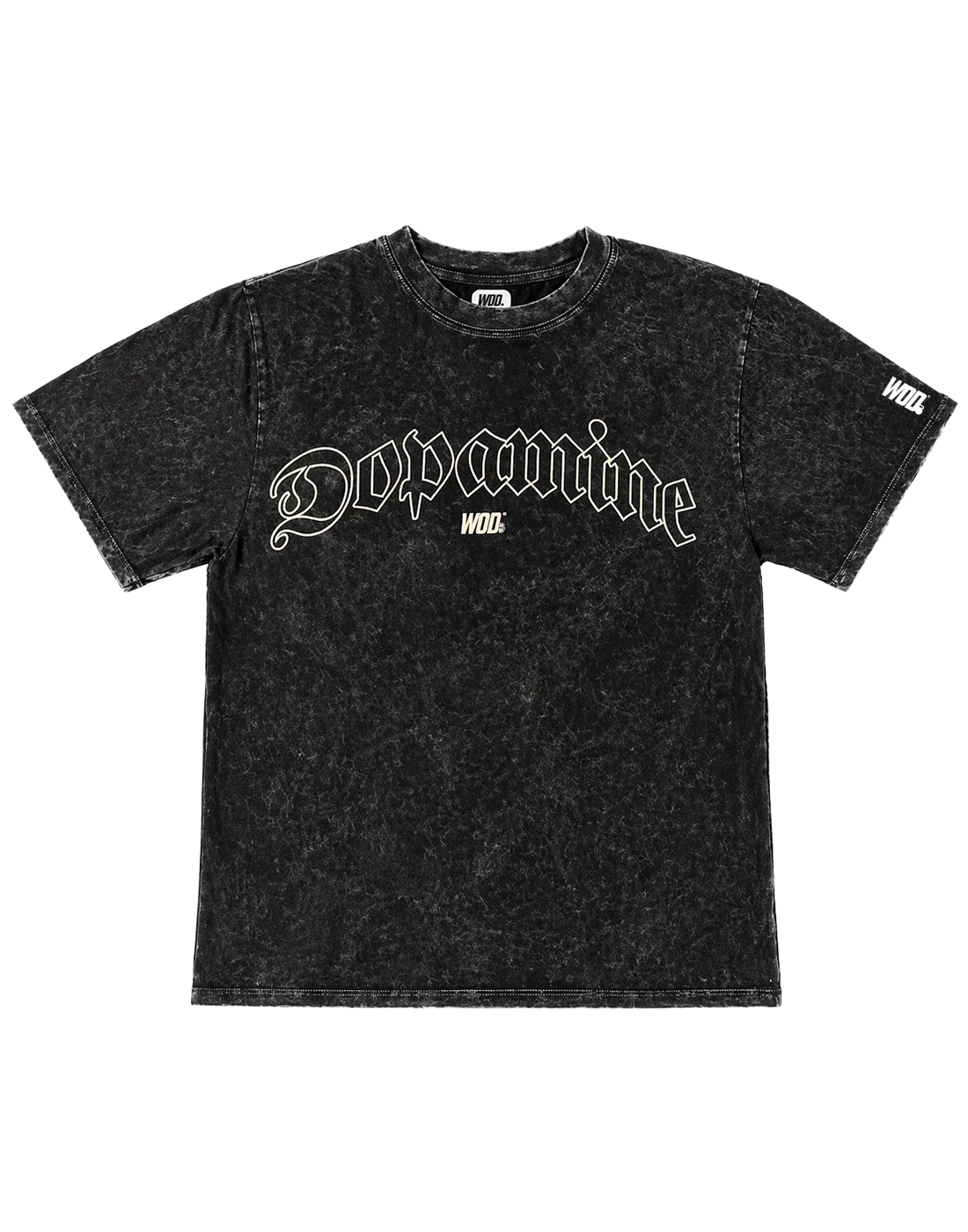 DOPAMINE Playera WOD Black Mineral Basica