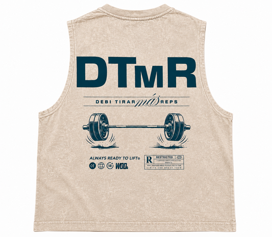 Crop Top Mineral Wash DTMR