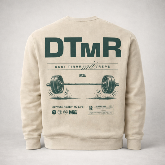 DTMR Crewneck Sweatshirt — Soft Bone