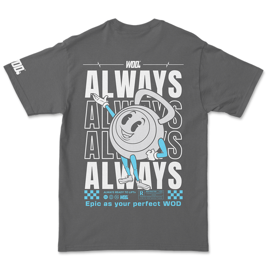 KB® ALWAYS Playera WOD Oversize