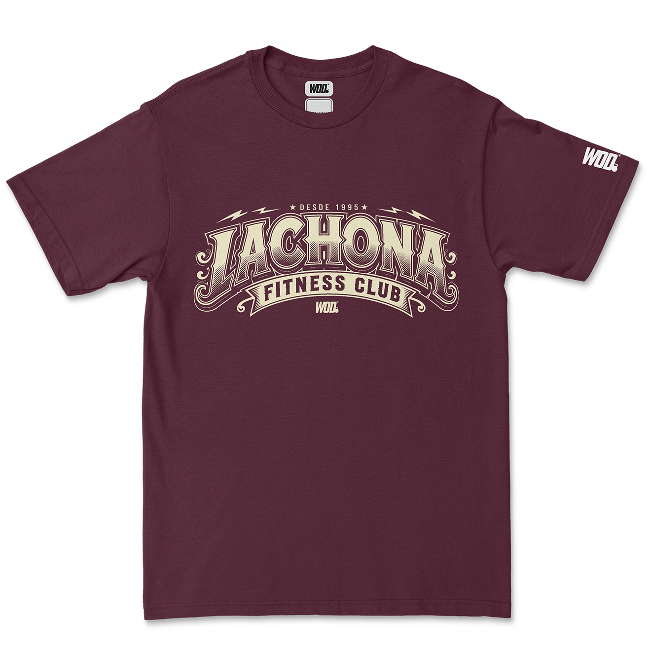 LA CHONA FITNESS CLUB PLAYERA WOD OVERSIZE