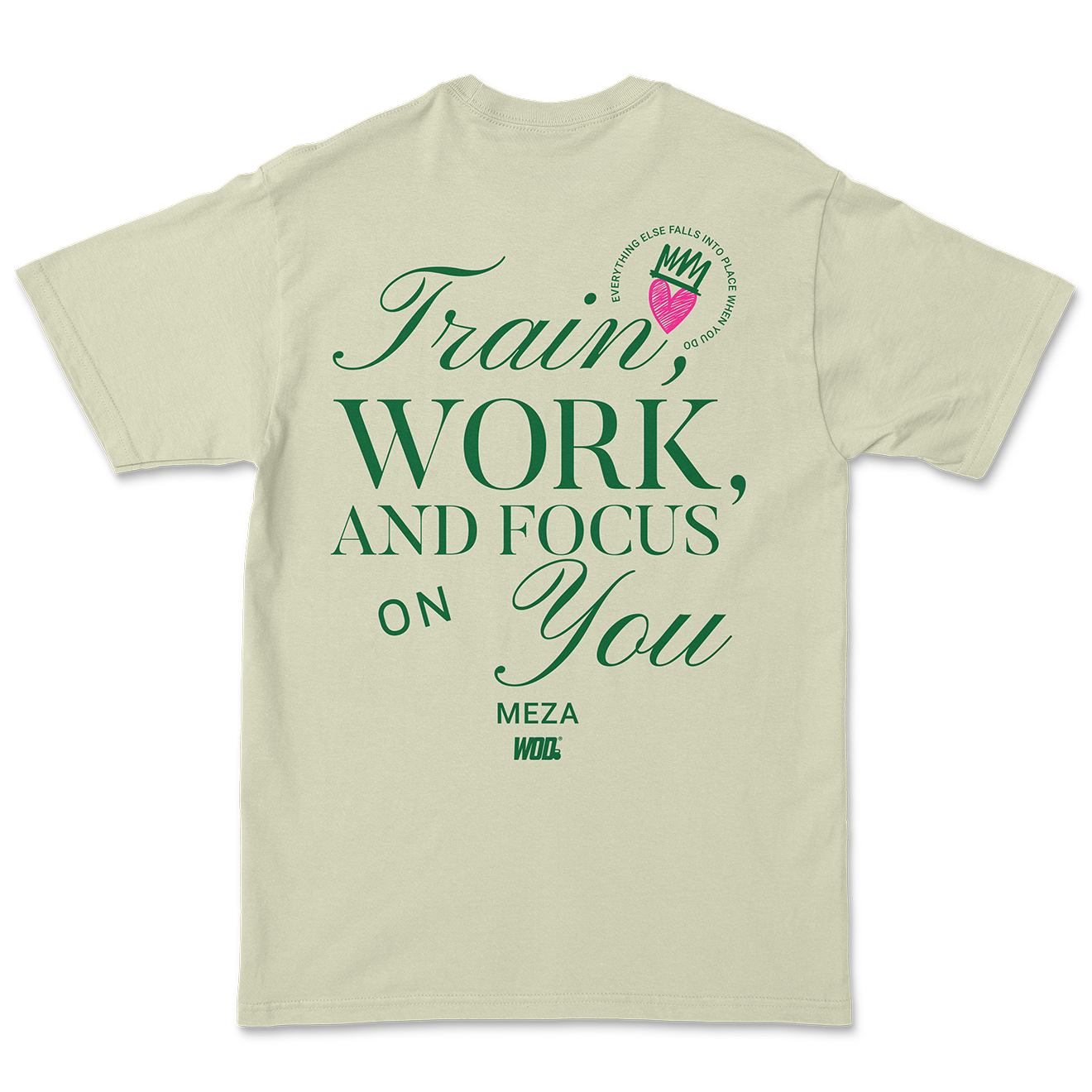 Playera Oversize TWF – Mariana Meza x WOD® | Edición Especial