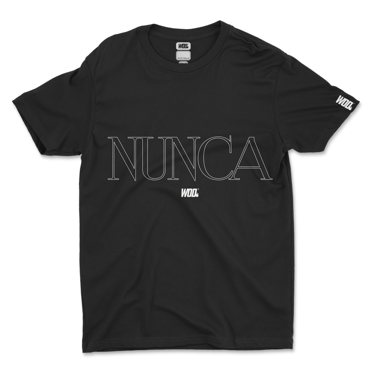 NUNCA WOD Playera