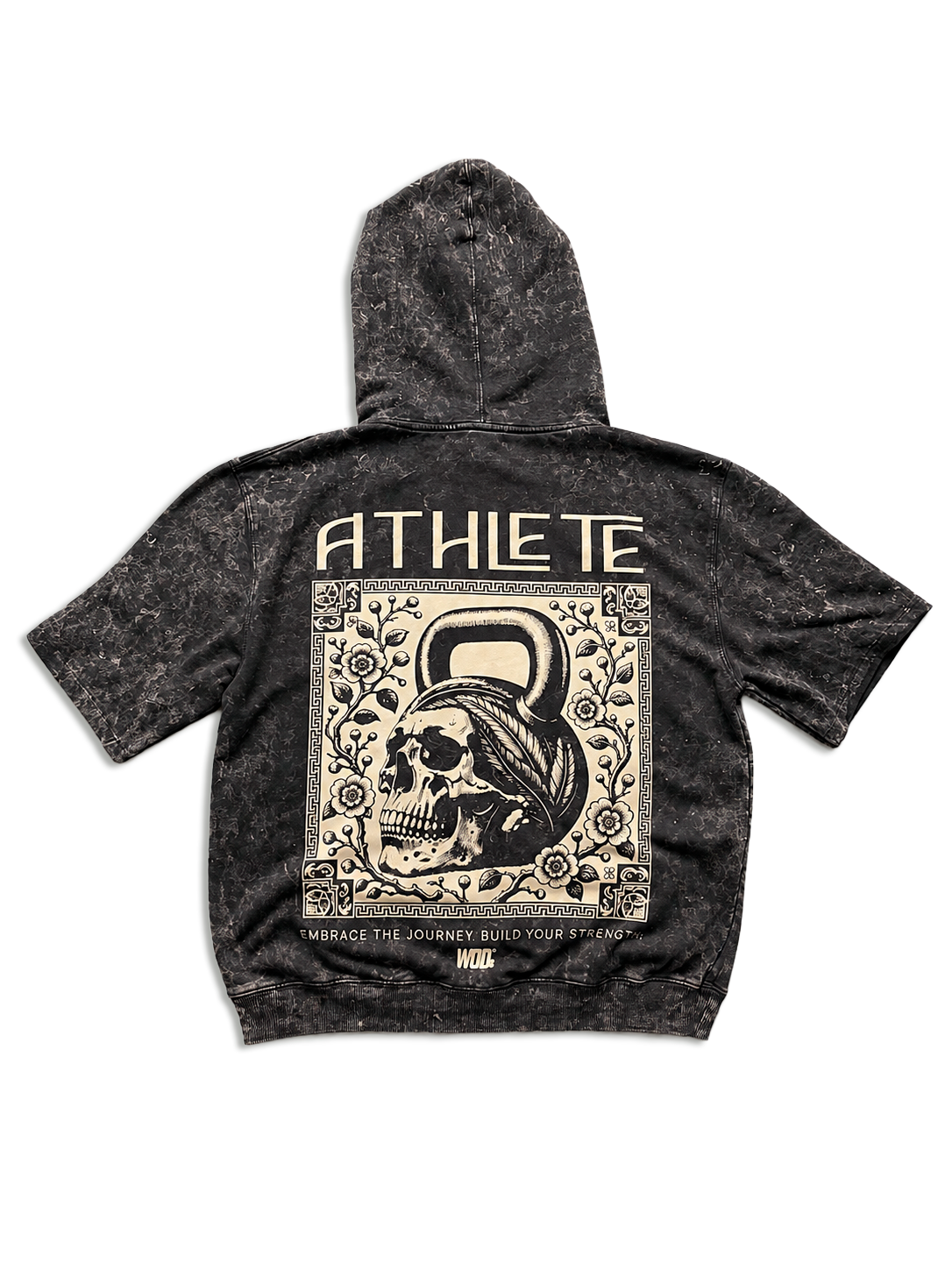 REBORN – Sudadera Mineral Wash Negra | Edición Especial Numerada