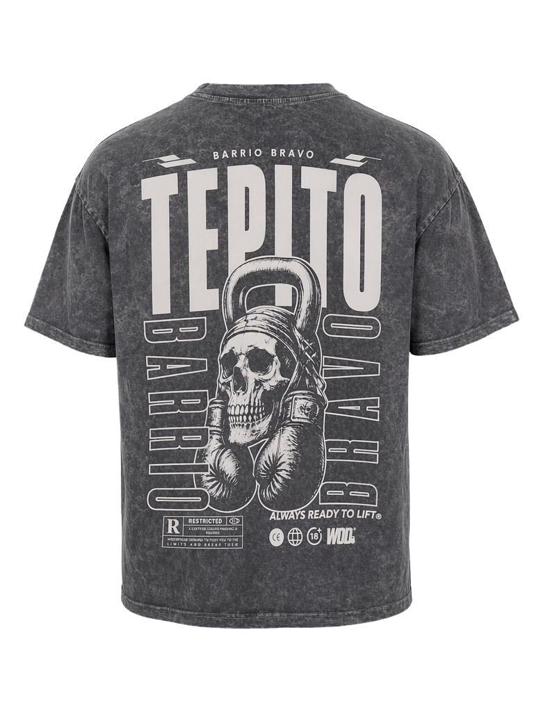 Playera WOD Mineral Tepito Barrio Bravo