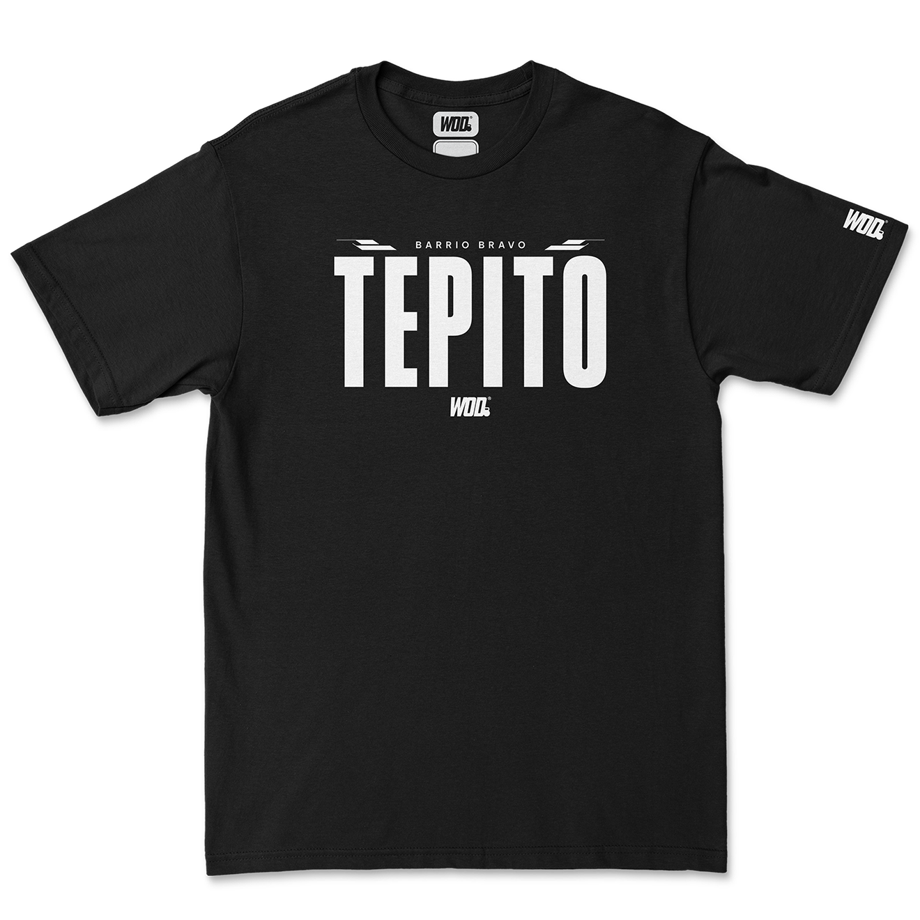 Playera WOD Oversize Tepito Negra