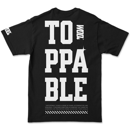 UNSTOPPABLE Playera WOD Oversize
