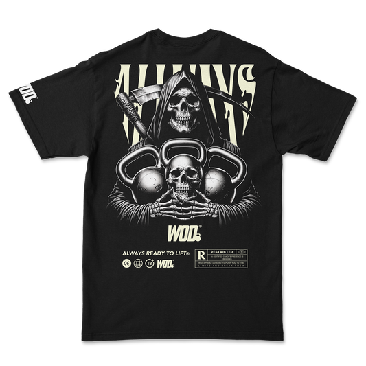 ALWAYS DEATH Playera WOD Oversize