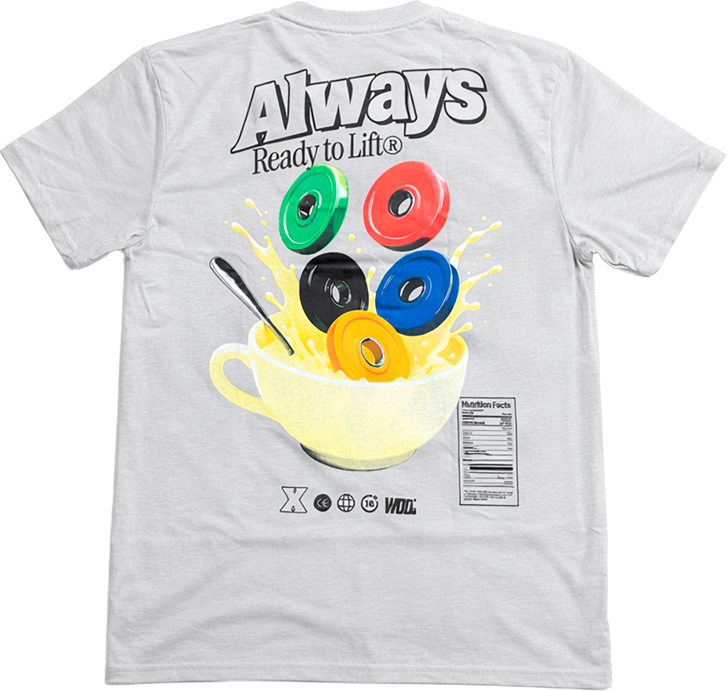 Always Ready to Lift – Cereal Basic Tee