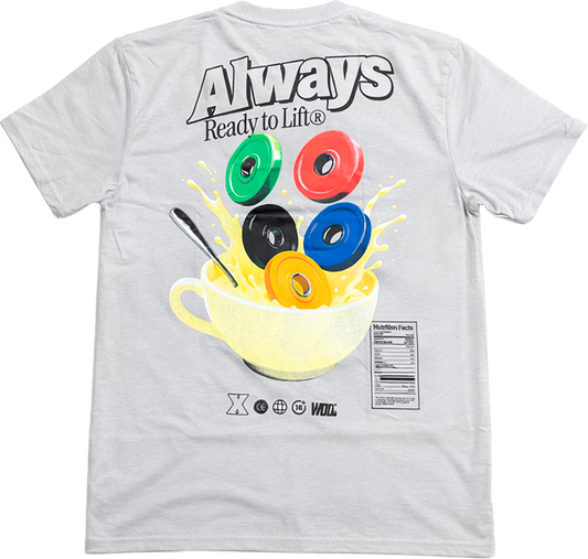 Always Ready to Lift – Cereal Basic Tee