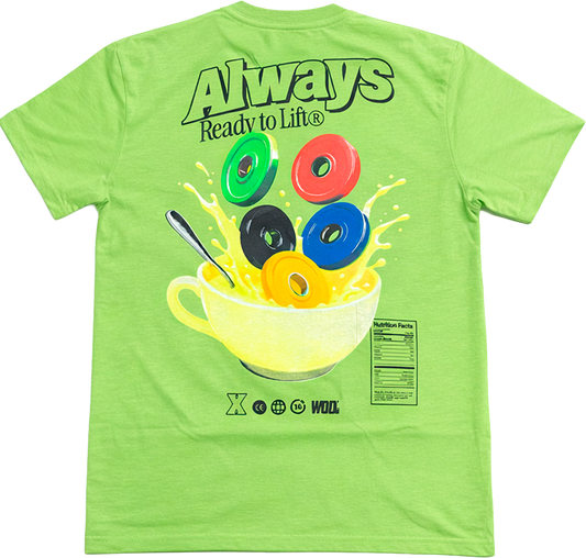 Always Ready to Lift – Cereal Basic Tee