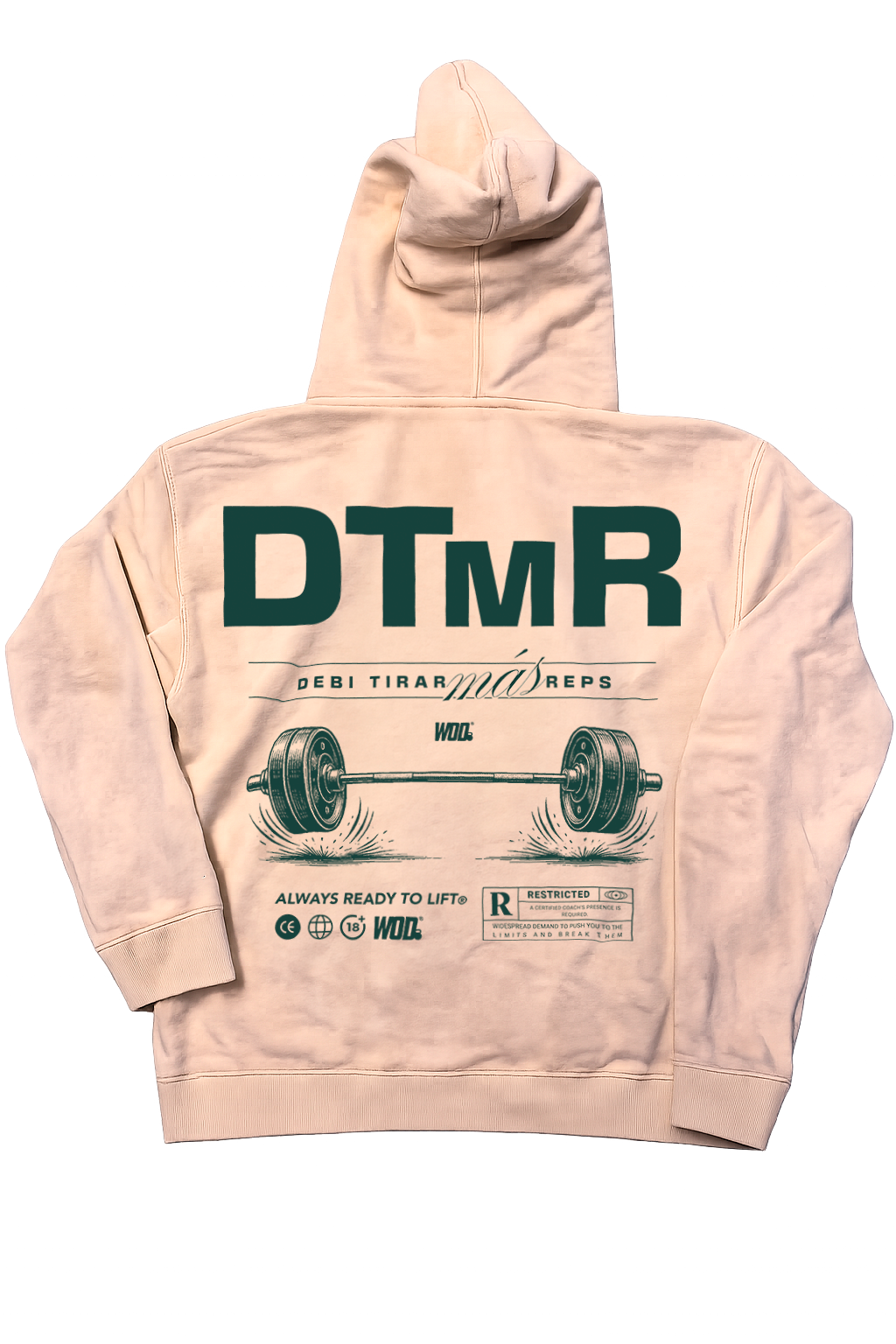SUDADERA DTMR MINERAL 320G WOD