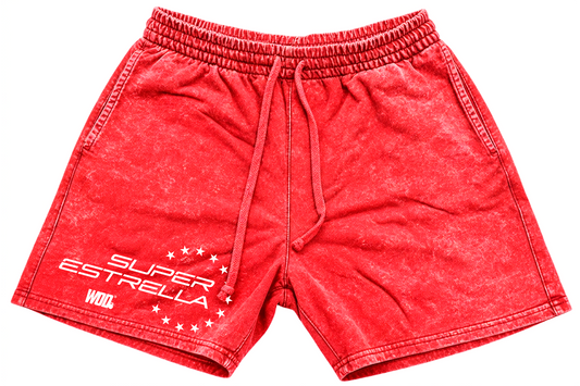 SUPER ESTRELLA – Short Mineral Rojo