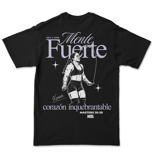 Mente Fuerte Vania Camacho Playera WOD Oversize