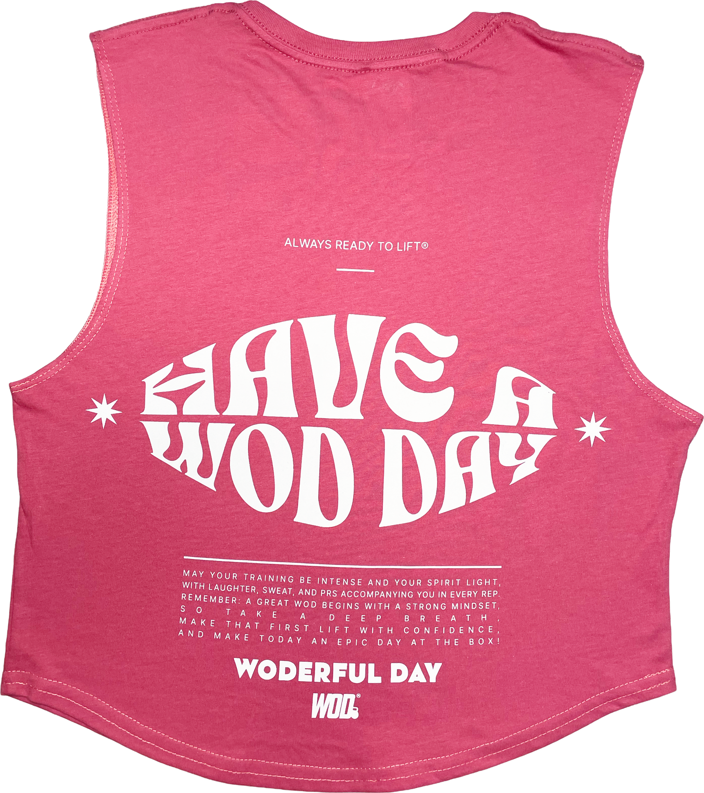 HAVE A WODAY Playera WOD Crop